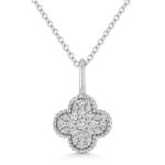 Load image into Gallery viewer, Diamond Clover Necklace
