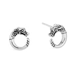 Load image into Gallery viewer, Legends Naga Dragon Stud Earrings
