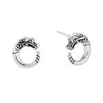 Load image into Gallery viewer, JOHN HARDY Legends Naga Dragon Stud Earrings
