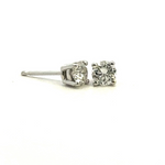 Load image into Gallery viewer, Diamond Stud Earrings 0.28cttw
