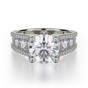 MICHAEL M Strada Engagement Ring