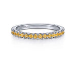 Load image into Gallery viewer, Citrine Stackable Ring