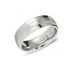 Load image into Gallery viewer, CROWN RING Men's Cobalt Wedding Band