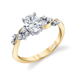 Load image into Gallery viewer, PARADE DESIGNS 14K Yellow Gold Vintage-Inspired Oval Engagement Ring