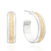 ANNA BECK Wide Hoop Earrings