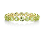 Load image into Gallery viewer, SLOANE STREET Peridot Stackable Eternity Band
