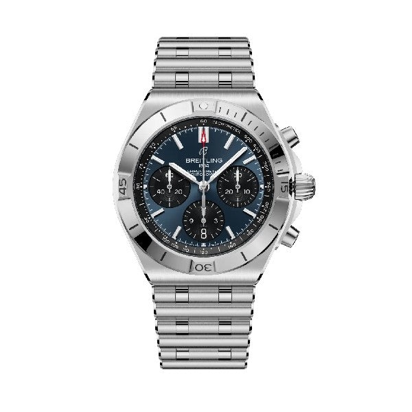 BREITLING Chronomat II B01 Chronograph 42 - Blue Dial - NEW