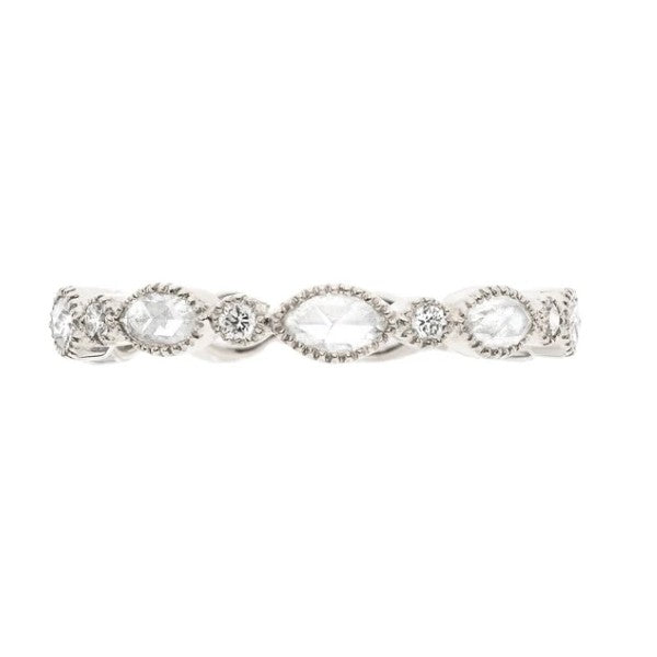 SETHI COUTURE 18K White Gold Amara White Diamond Band