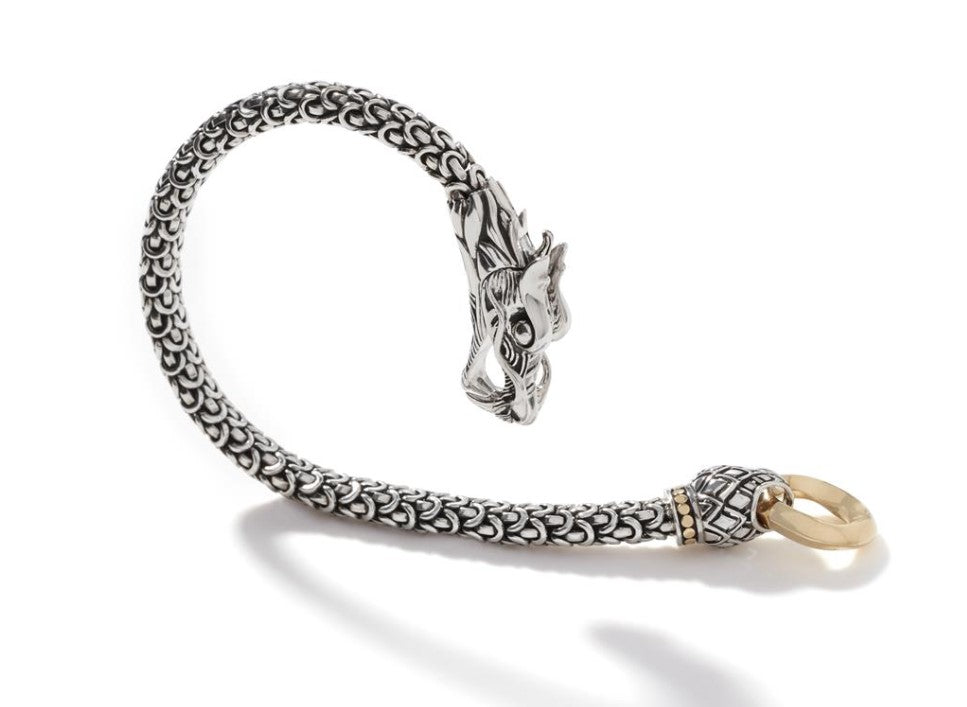 Legends Naga Dragon Gold & Silver Bracelet