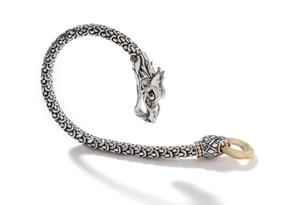 JOHN HARDY Naga Dragon Gold & Silver Bracelet