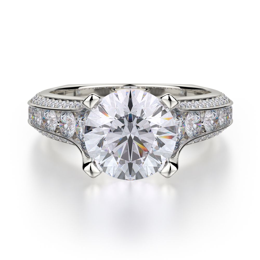 MICHAEL M Strada Engagement Ring