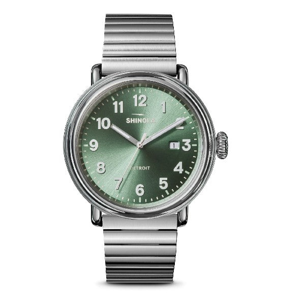 SHINOLA Detrola 3HD Cypress Green 41mm