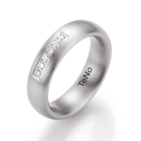TENO Stainless Steel Diamond Band - FINAL SALE