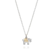 ANNA BECK Elephant Charm Necklace