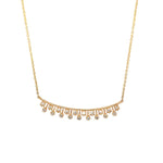 Load image into Gallery viewer, SETHI COUTURE 18K Yellow Gold Rani White Diamond Necklace
