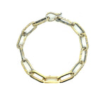 Load image into Gallery viewer, KATE MALLER Lyrical Gold Link Bracelet
