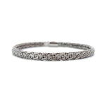 Load image into Gallery viewer, 18K White Gold Woven Bracelet