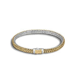 Load image into Gallery viewer, JOHN HARDY Icon Reversible Bracelet 18K Yellow Gold &amp; Sterling