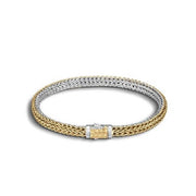 JOHN HARDY Icon Reversible Bracelet 18K Yellow Gold & Sterling