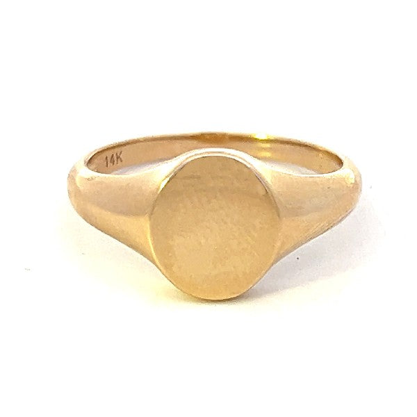 Gold Signet Ring