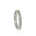 Load image into Gallery viewer, TODD REED Palladium Brilliant and Raw Diamond Eternity Band
