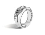 Load image into Gallery viewer, Men&#39;s Carved Chain Stacked Ring
