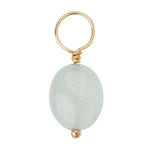 Load image into Gallery viewer, Aquamarine Unfaceted Oval Gemstone
