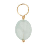 Load image into Gallery viewer, HEATHER B. MOORE Aquamarine Unfaceted Oval Gemstone
