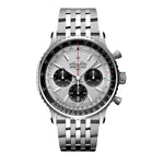 Load image into Gallery viewer, BREITLING Navitimer B01 Chronograph 43mm Silver Dial Watch