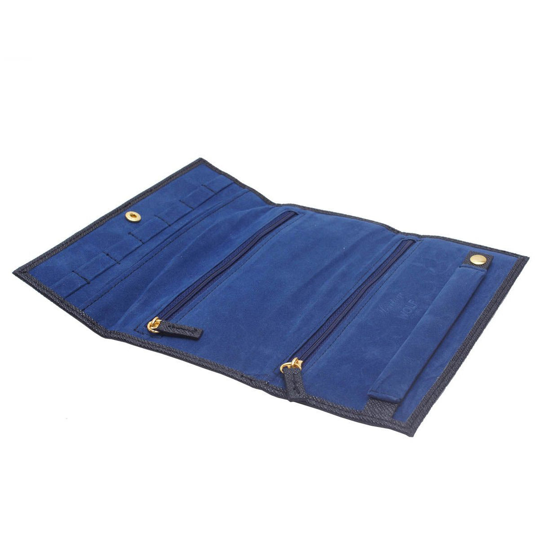 WOLF Brighton Jewelry Roll in Black