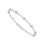 Load image into Gallery viewer, Diamond Clover Bracelet
