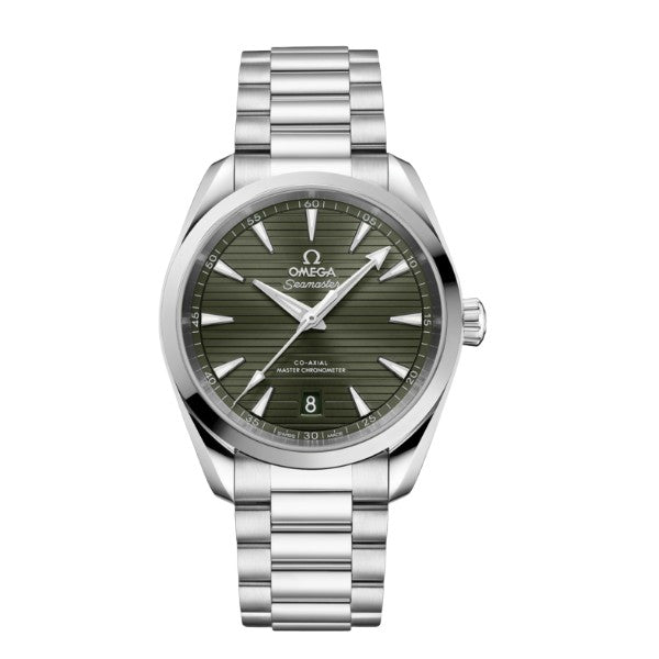 OMEGA Semaster Stainless Steel Aqua Terra 150M Green-38mm
