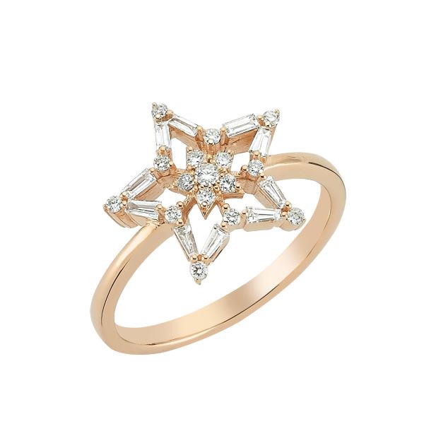 Baguetee Star Ring