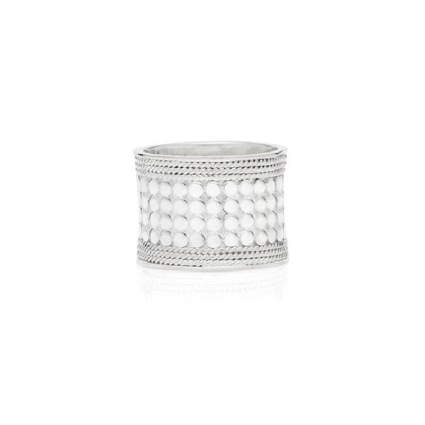 ANNA BECK Classic Band Ring - Silver