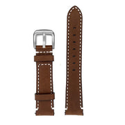 SHINOLA Dark Nut Brown 18mm Watch Strap
