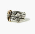 Load image into Gallery viewer, Diamond Bound Nails Ring