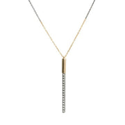 KATE MALLER Long Light Saber Necklace