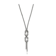 JOHN HARDY Sterling Silver Infinite Love Knot Necklace-1.8MM