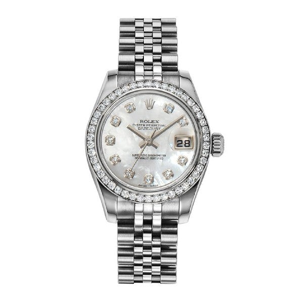 Pre-Owned Rolex DateJust 26mm Diamond Bezel