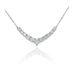 Load image into Gallery viewer, Diamond V-Necklace
