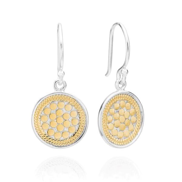 ANNA BECK Classic Circle Drop Earrings - Gold