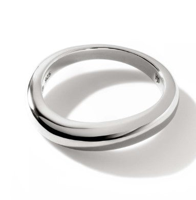 JOHN HARDY Surf Sterling Silver Band Ring