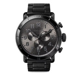 Load image into Gallery viewer, SHINOLA The Runwell Sport Chrono 48mm Sandblasted PVD Black Finish, Gunmetal Dial Watch
