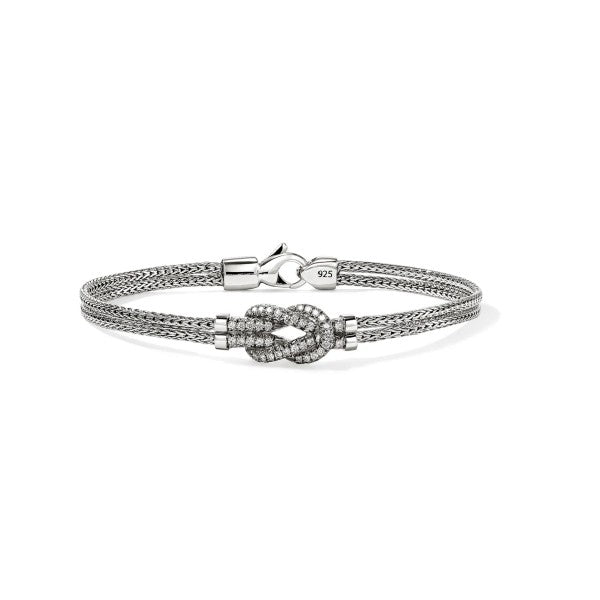 JOHN HARDY Love Knot Diamond Bracelet