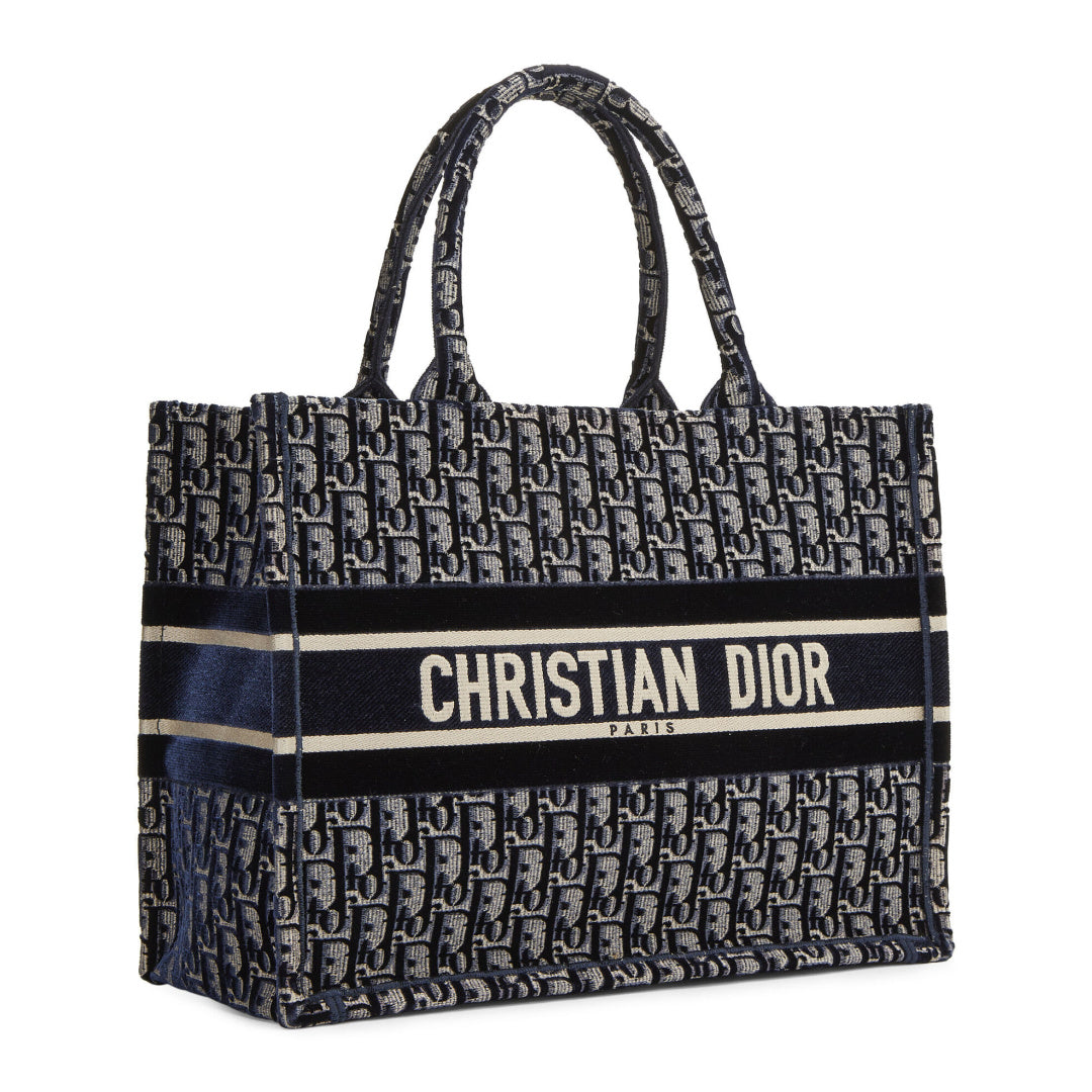 Pre-Owned DIOR Oblique Large Book Tote