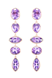 ETHO MARIA Amethyst Drop Earrings