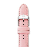Load image into Gallery viewer, MICHELE 18mm Powder Pink Saffiano Strap