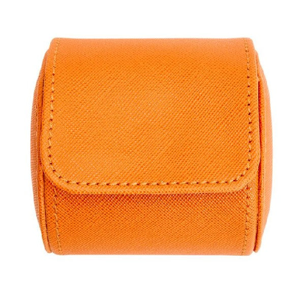 WOLF Tutti Frutti Single Watch Roll - Orange
