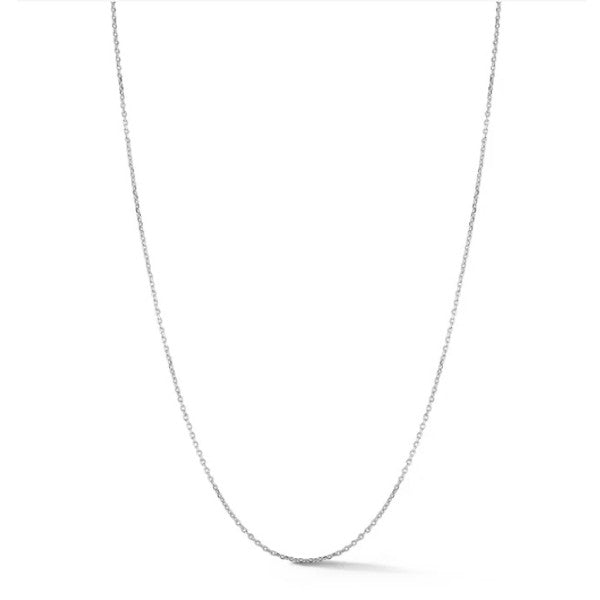 WALTERS FAITH 18K White Gold 24" Saxon Chain Necklace