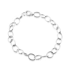 Load image into Gallery viewer, HEATHER B. MOORE Silver Charm Bracelet
